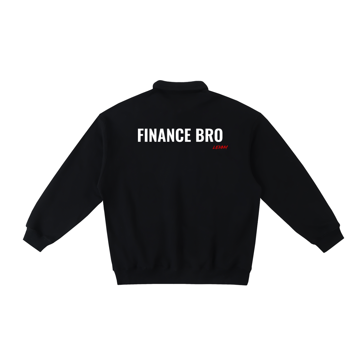 Heavyweight Polo-Collar Sweatshirt