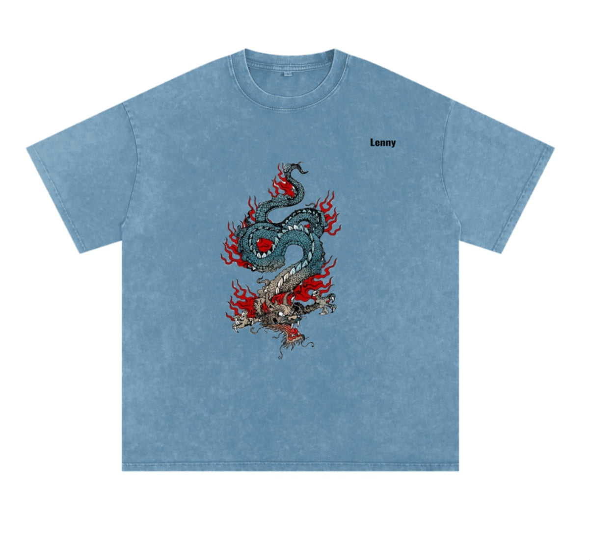 Snow Washed Dragon T-Shirt