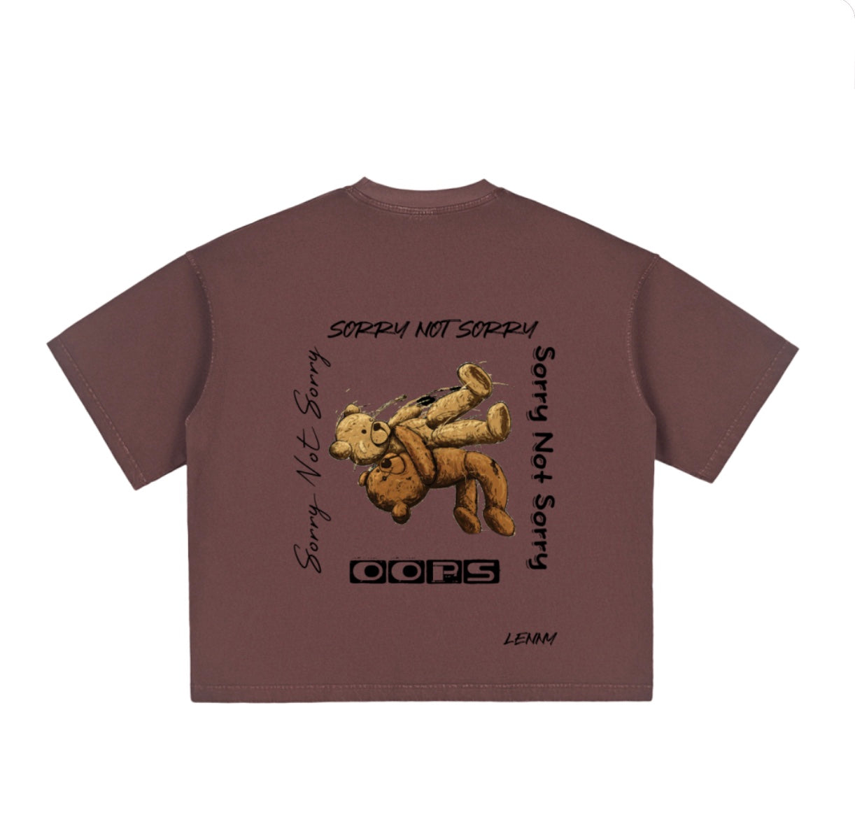 Vintage Sorry Not Sorry Boxed T-Shirt