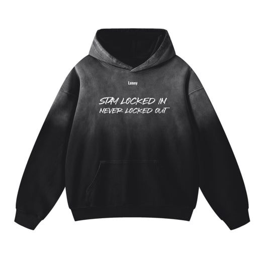 Lenny Stay Locked In Sunfade Oversize Hoodie