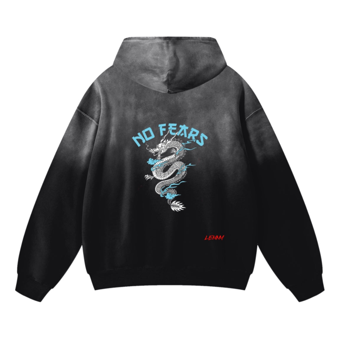 Lenny Stay Locked In Sunfade Oversize Hoodie