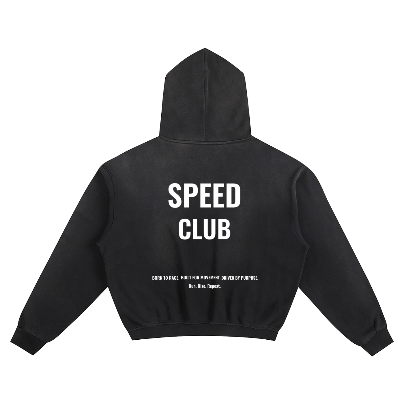 Sunfade Speed Club Boxy Hoodie