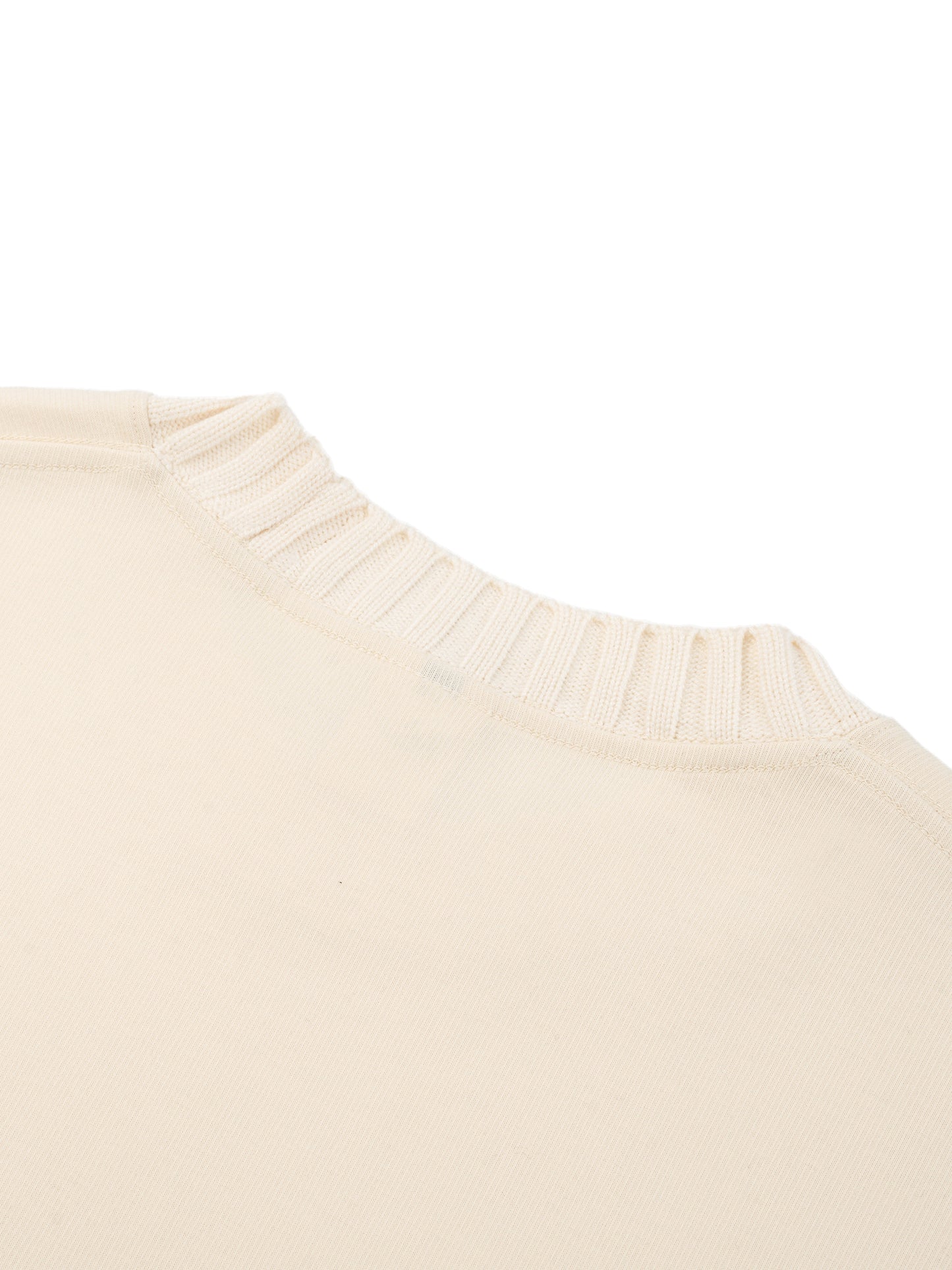 LENNY Knitted Round Neck Oversize Sweatshirt