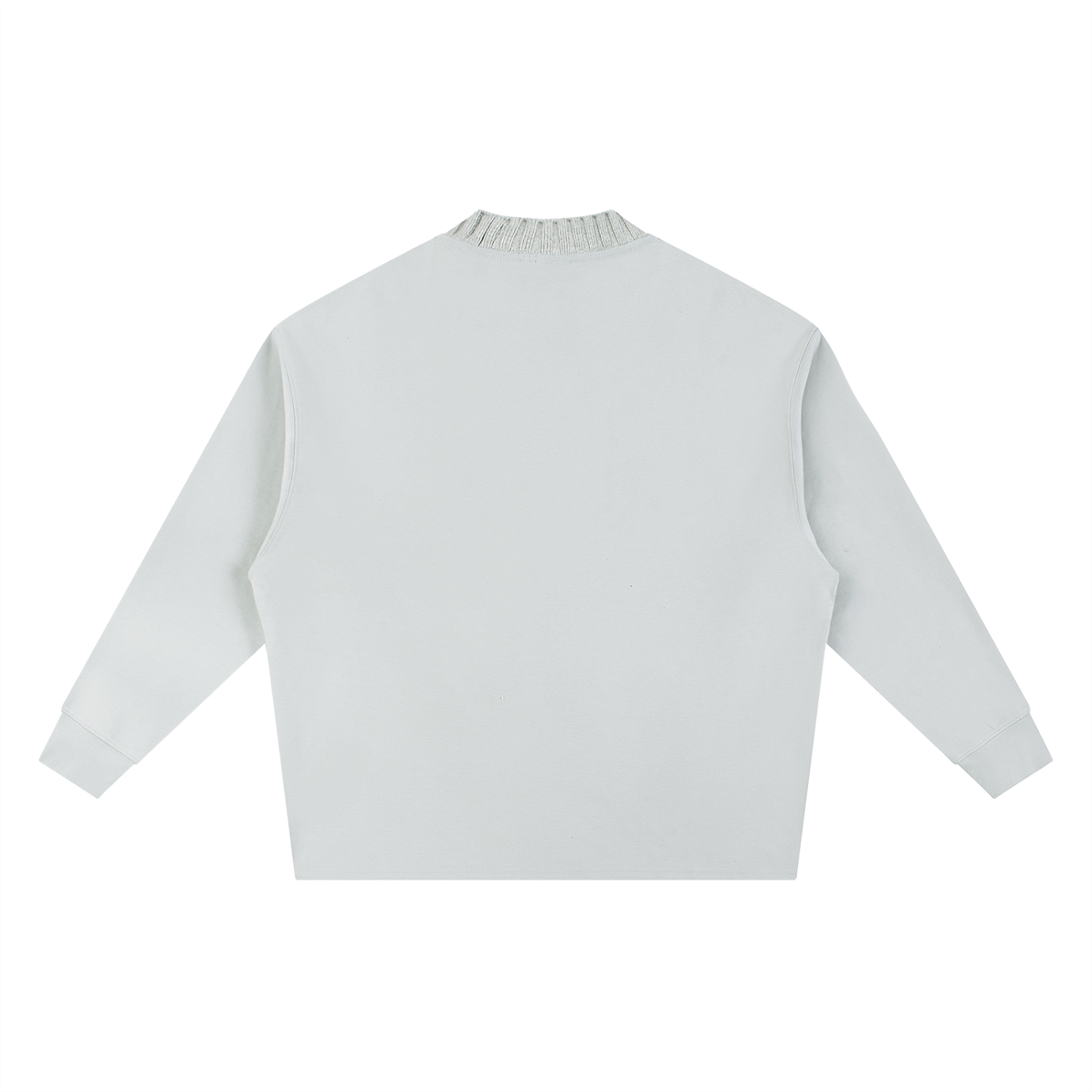 LENNY Knitted Round Neck Oversize Sweatshirt