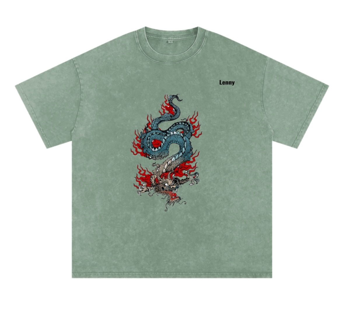 Snow Washed Dragon T-Shirt