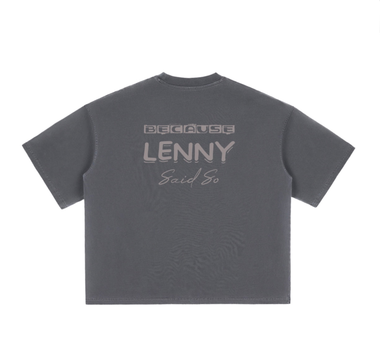 Vintage Because Lenny Said So Boxed Shirt