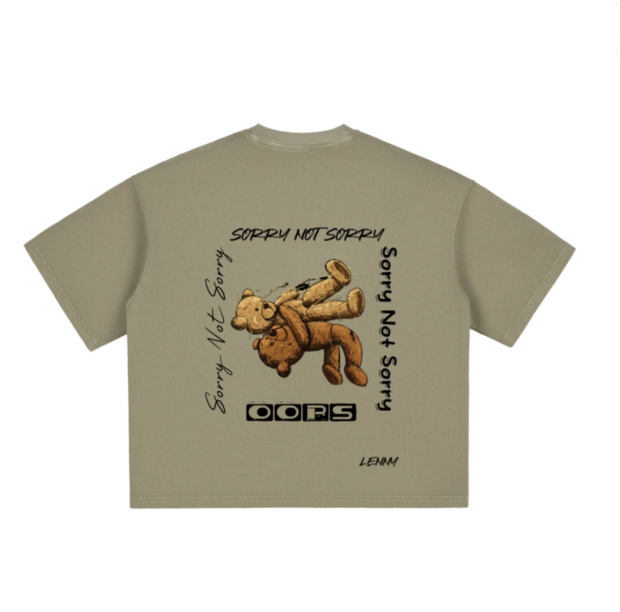 Vintage Sorry Not Sorry Boxed T-Shirt