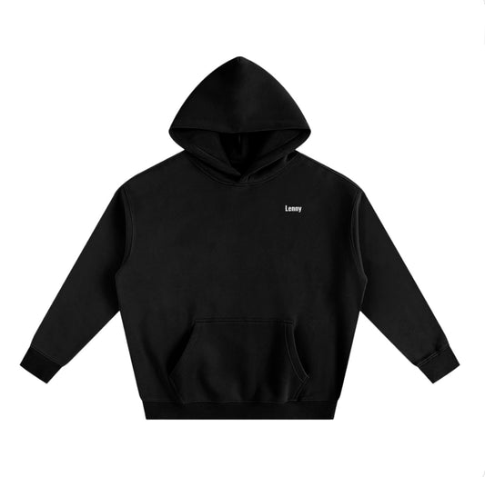 Oversize Why Not You Fleece Hoodie