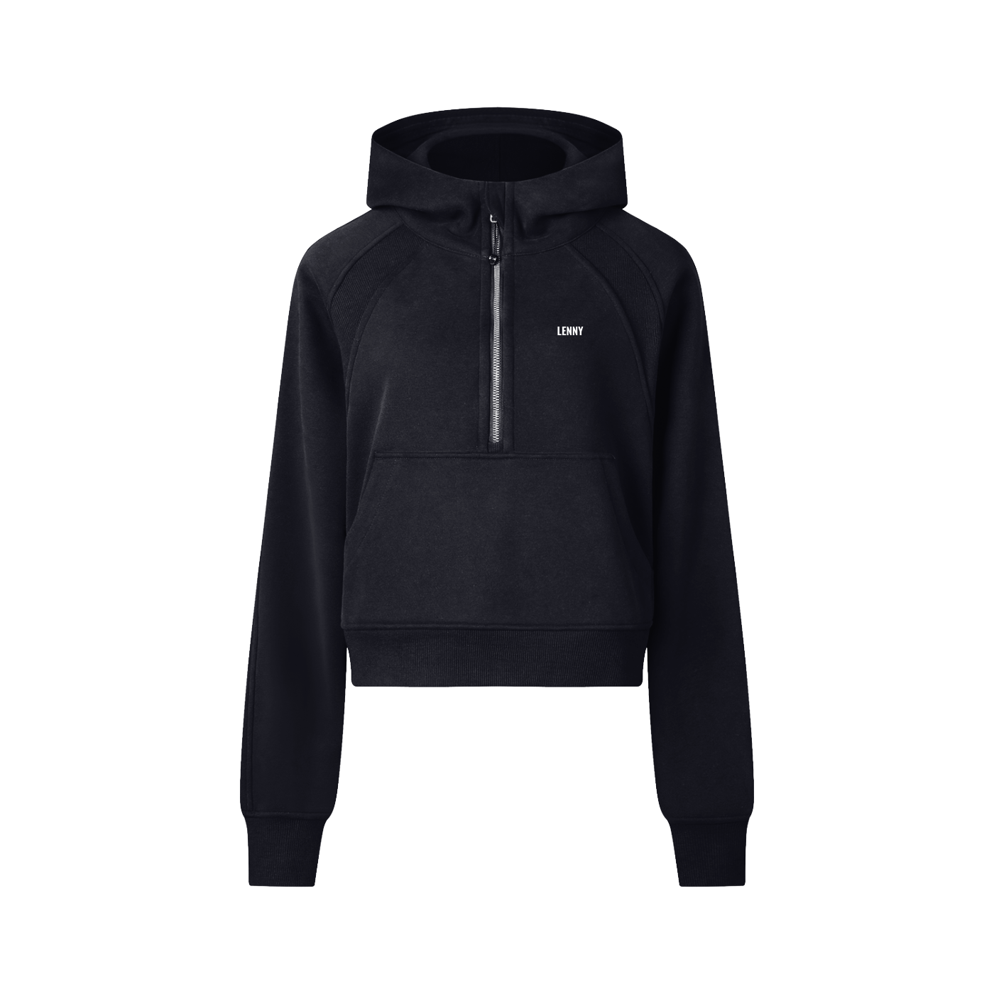 Women’s Cropped Half-Zip Hoodie