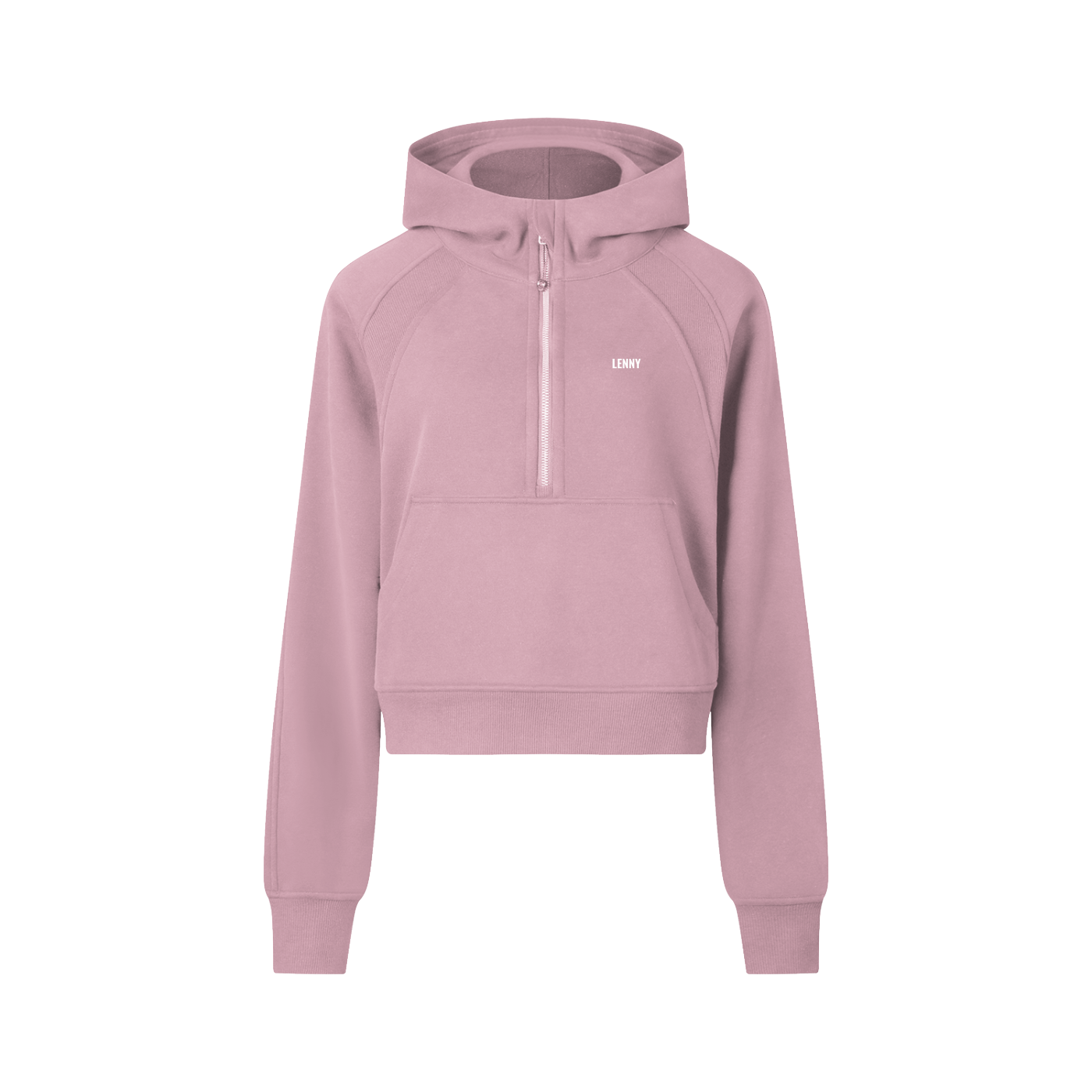 Women’s Cropped Half-Zip Hoodie