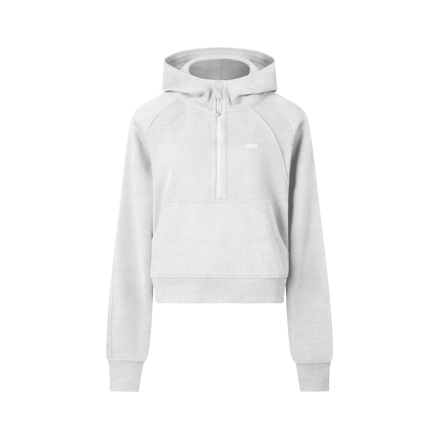 Women’s Cropped Half-Zip Hoodie