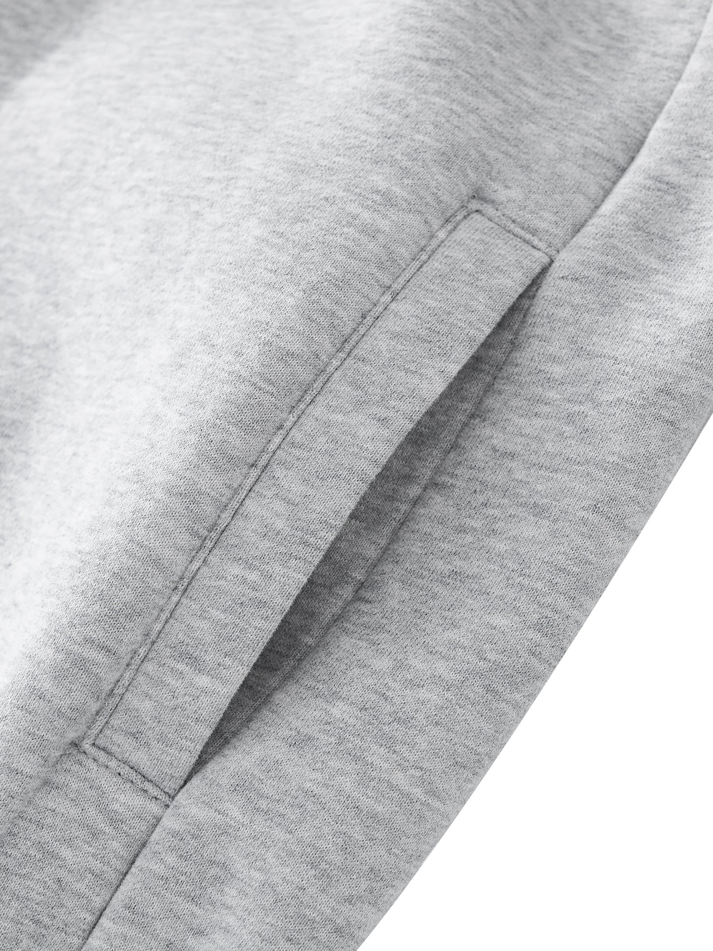 Essential Zip-Up Fleeced Varsity Jacket